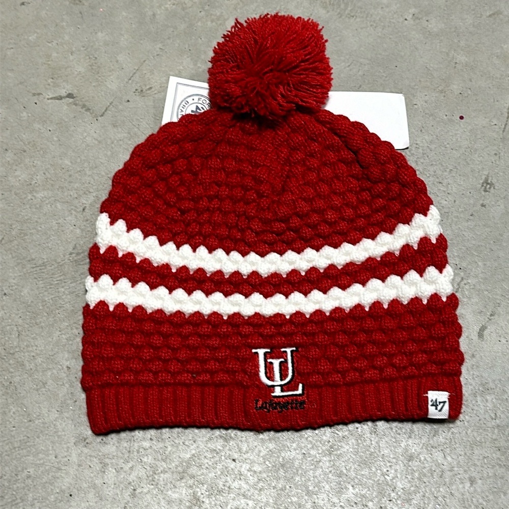 LOUISIANA LAFAYETTE RAGIN CAJUNS BEANIE‎ 100% Acrylic / 47 -FORTY-SEVEN brand